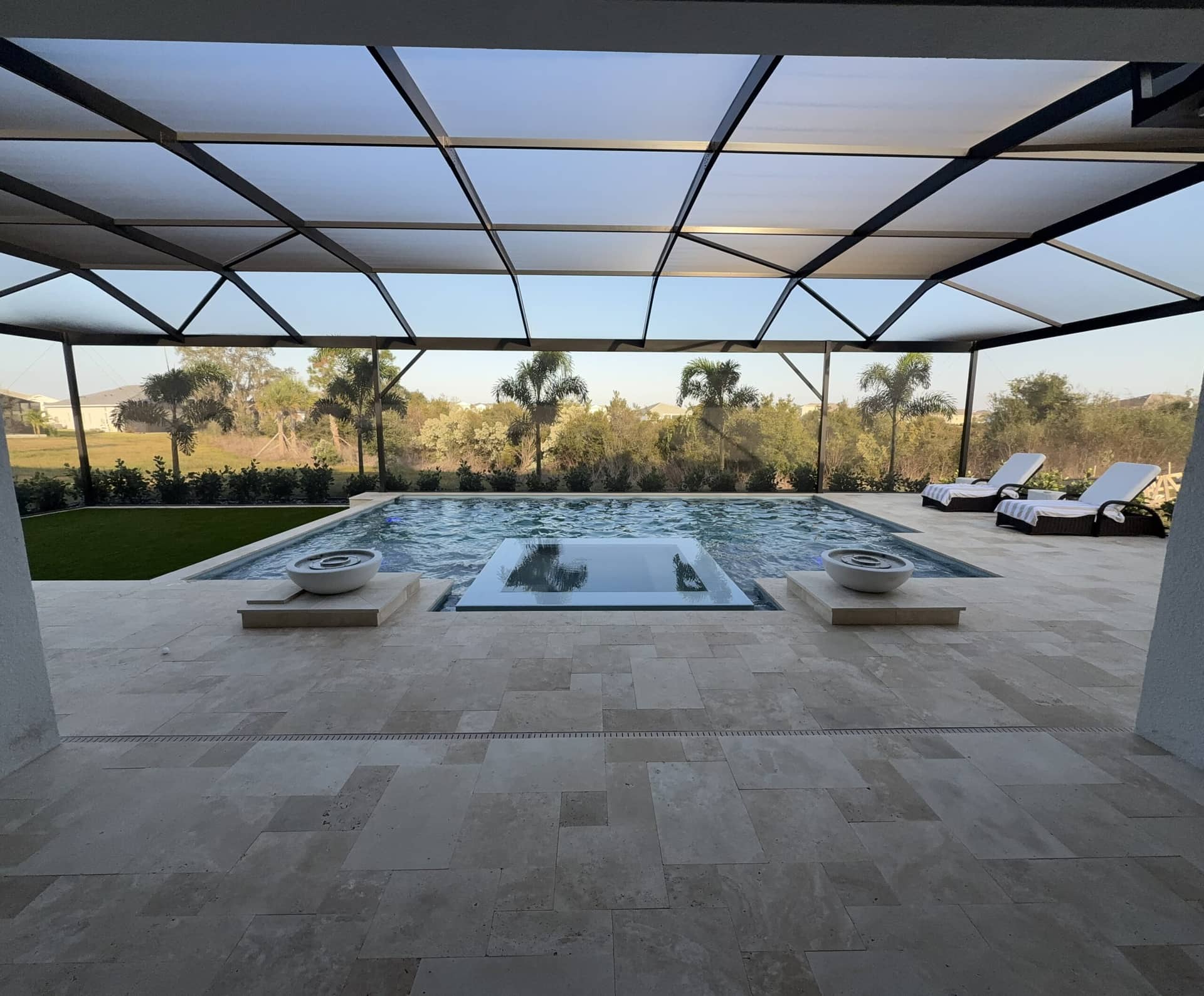 Custom pool build
