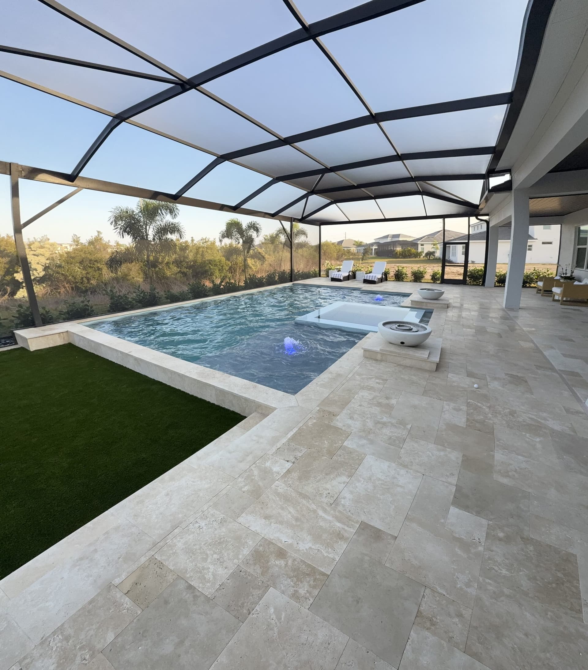 Belleview custom pool builder